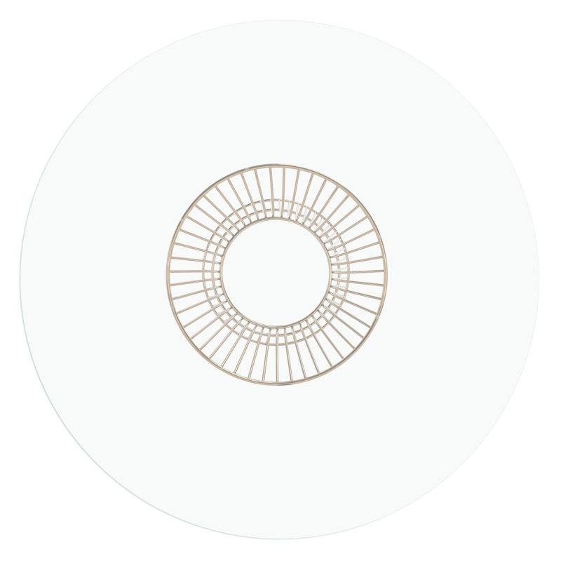 Mercer41 Round Glass Dining Table Wayfair